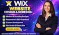 wix website redesign wix website development wix landing page wix website design