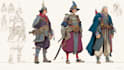 character concept art and character design