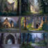 draw environment concept art