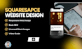 design or redesign a professional squarespace website