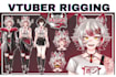 design and rig nsfw vtuber model anime vtuber live2d vtuber commission
