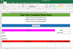 deliver a custom excel automated invoice template