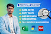 do tally bookkeeping and data entry