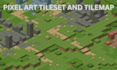 make pixel art tileset pixel top down map tileset rpg tileset indle games asset