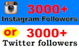 get 3000 organic instagram followers