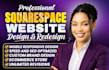 build squarespace website, design or redesign squarespace website development