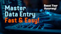 be your data entry expert and data problem solver