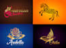 make a unique arabic calligraphy and typography logo design