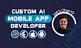 develop ai mobile app and ai saas as ai app developer