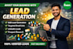 do targeted b2b lead generation, email lead, linkedin leads