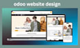 design or redesign odoo website odoo development odoo ecommerce, modules setup