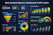 provide data analysis reports, dashboards, and KPI insights