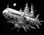 draw sci fi spaceship design