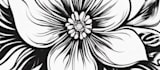 draw tattoo illustration anime style in lines
