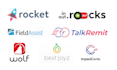 design a professional saas logo refresh, tech software startup app crypto