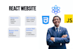 build a responsive website using react