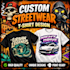 design custom t shirt design