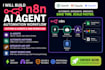 build n8n ai agent automation workflow, custom ai agents n8n workflow