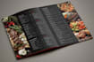 do modern restaurant, food menu,