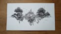 create an original hand drawn ink illustration