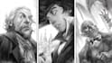 draw comic art for books, panels, and characters
