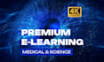 create professional elearning course and medical training videos