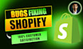 be your shopify developer for custom coding, bug  fixing, theme development