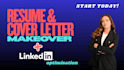 write resume, cover letter and linkedin profile