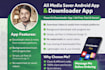 provide all media saver android app