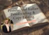 do professional italian proofreading and copyediting
