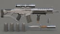 create high quality 3d game weapon, game assets, 3d props, texture, for 3d print