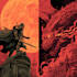 illustrate a superhero comic cover art
