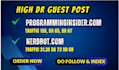 do guest post on nerdbot programminginsider  dutable