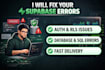 fix your supabase backend, rls, auth and database issues