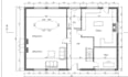 redraw floor plan for real estate agent, 3d floor plan design, autocad
