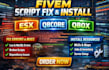 fivem esx qbcore qbox fivem script errors, bugs and install resources