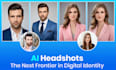 create realistic ai headshot image editing photo retouching ai portrait