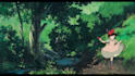 create cinematic anime style ai animation with calm audio