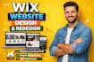 design wix website redesign wix website design wix website development wix seo