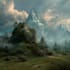 do stunning fantasy landscape, background illustration