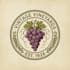 design a classic vintage grapes logo
