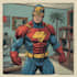 make drawing of super hero character