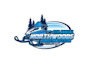 create creative and good looking snowmobile logo design