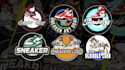 create a customized shoes logo, sneaker , for your store