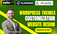 design wordpress website themes, flatsome, uncode, jupiterx, newspaper, x themes