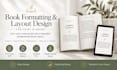 do book formatting and layout design for print and ebook