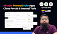 build any softr app using airtable or notion