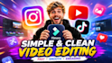do simple and clean video editing within 24 hours
