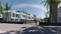 relayout unity apartment building,gated community space,streetscape 8k rendering