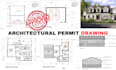 design stamp architectural drawing floor plan house plan 2d floor plan blueprint